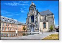 HDR Abbaye Abdij van Averbode religie reliogion belgie belgique kerk eglise spiegelvijver klooster kerkfotografie kathedraal rooms katholiek